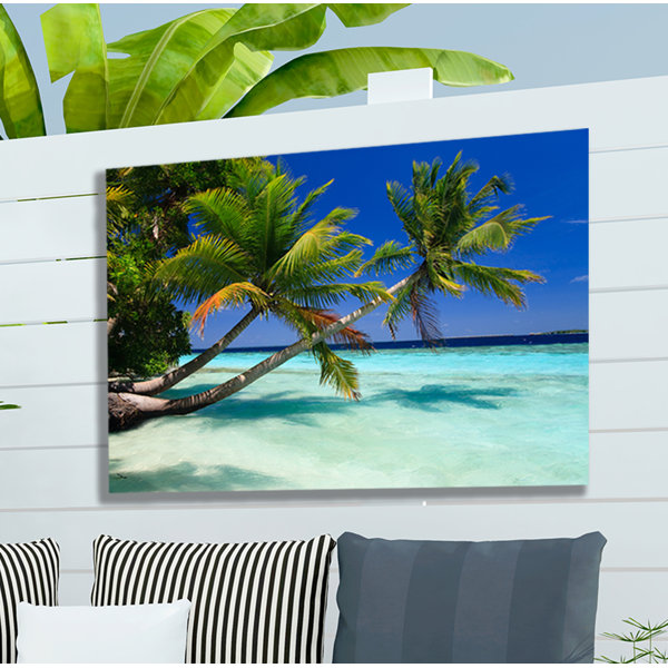 East Urban Home Grassmere Palms Duo Outdoor Canvas Art & Reviews Wayfair